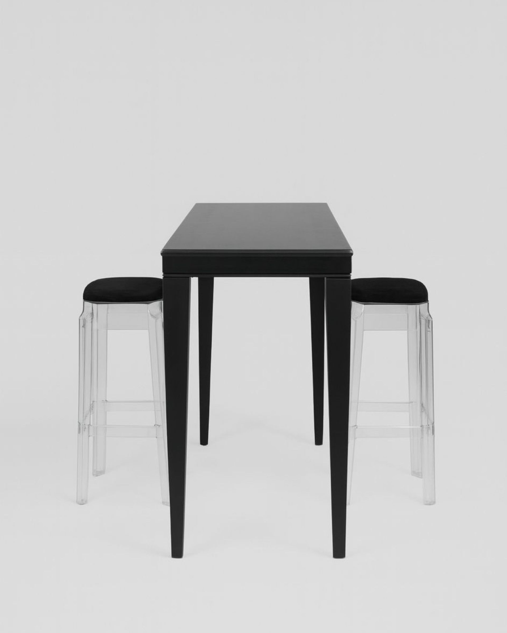 Siyah Prizma Bar Masası