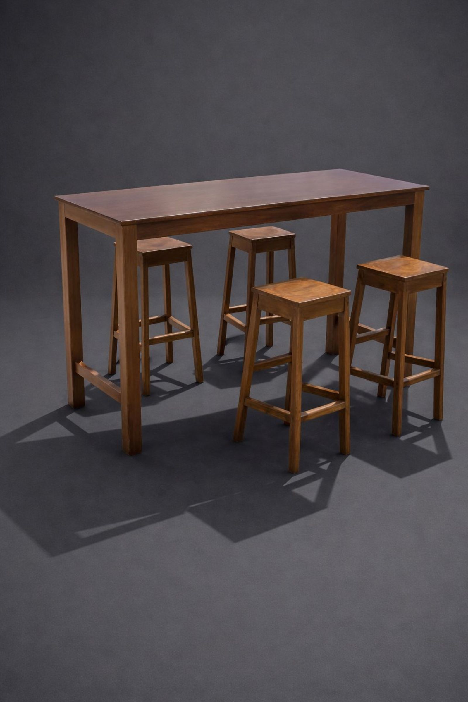 Ahşap Loft Bar Masası