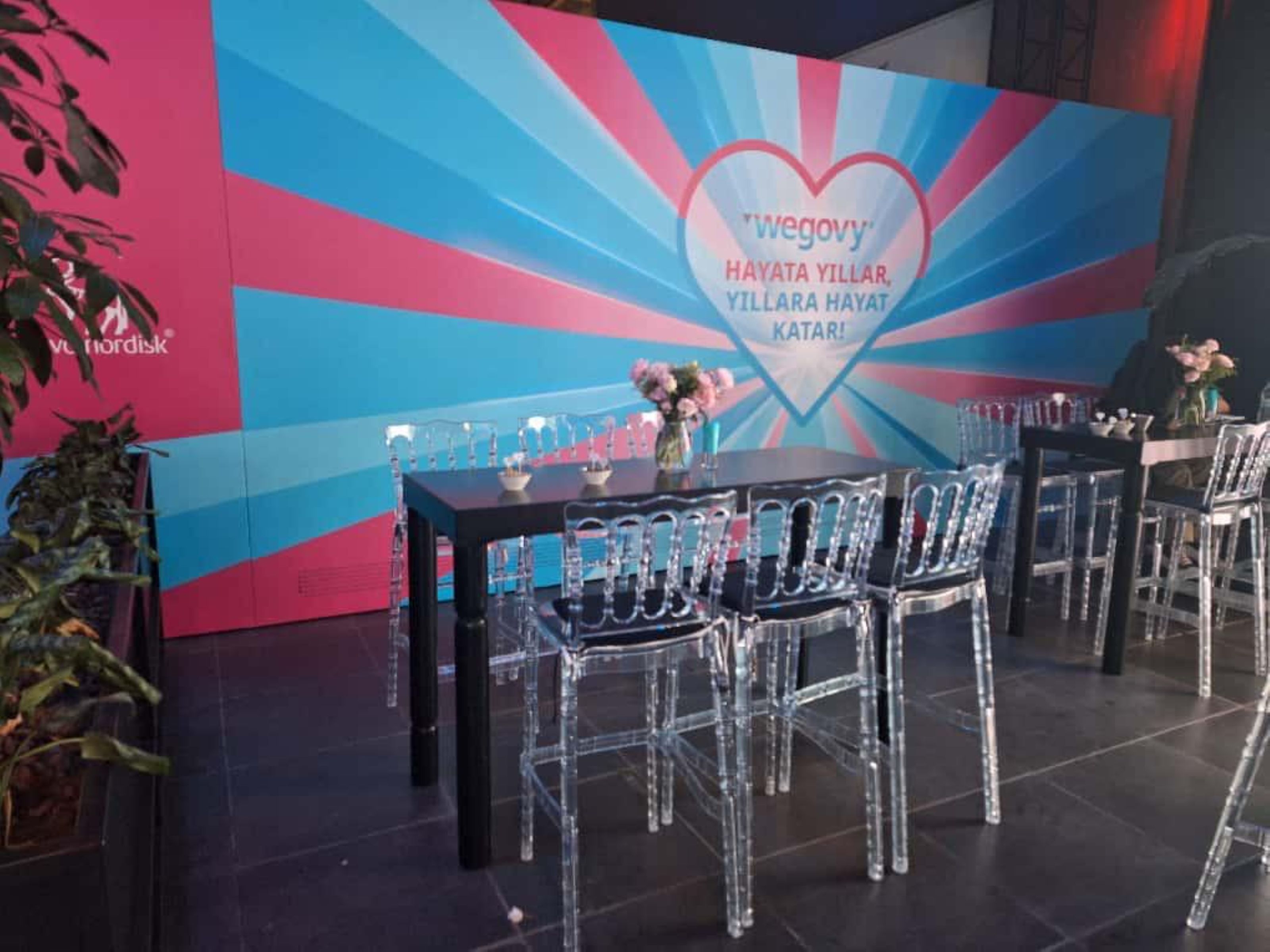 Royal Bar Masası - Siyah