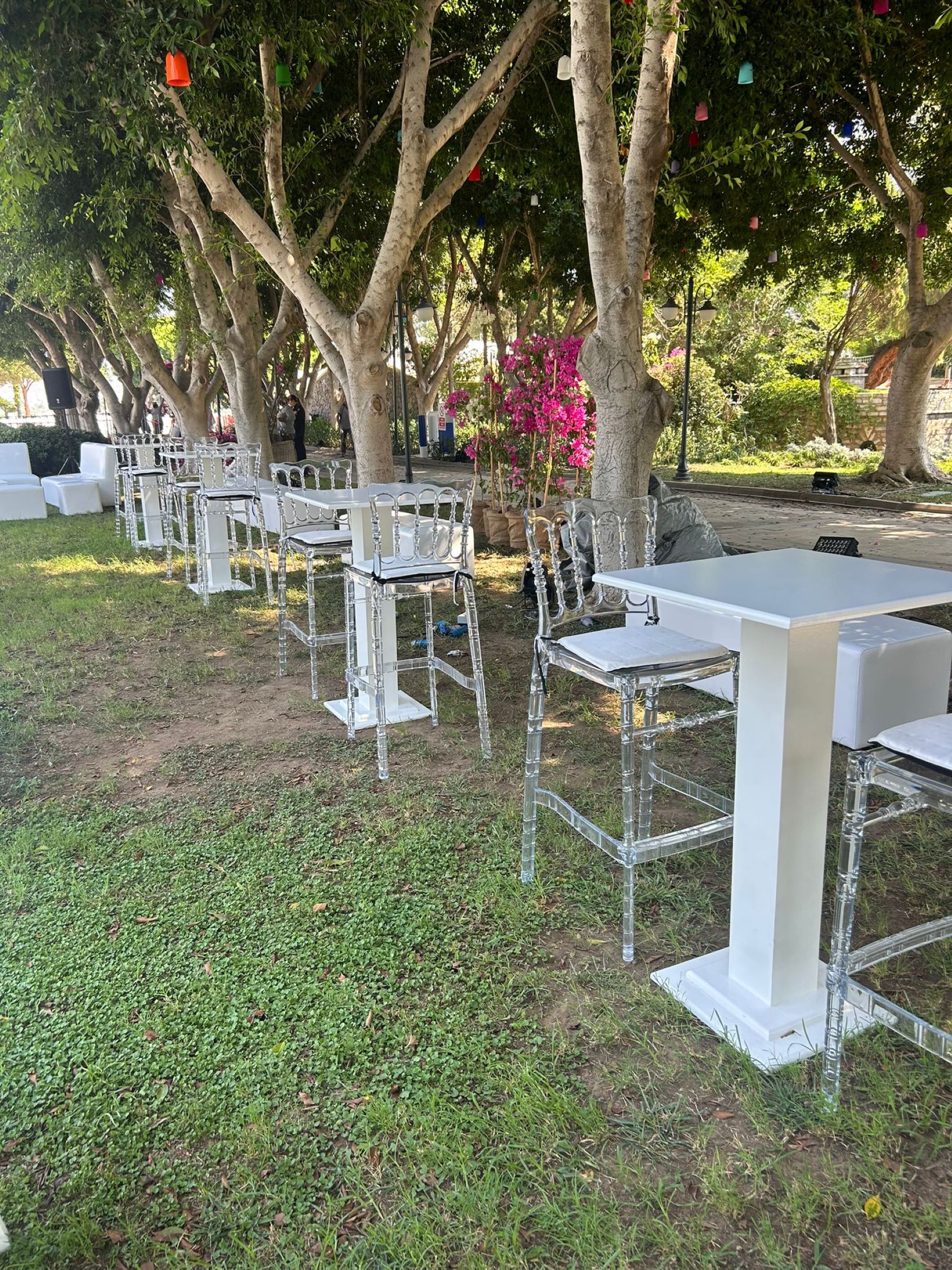 Oxo Bistro Masa - Beyaz