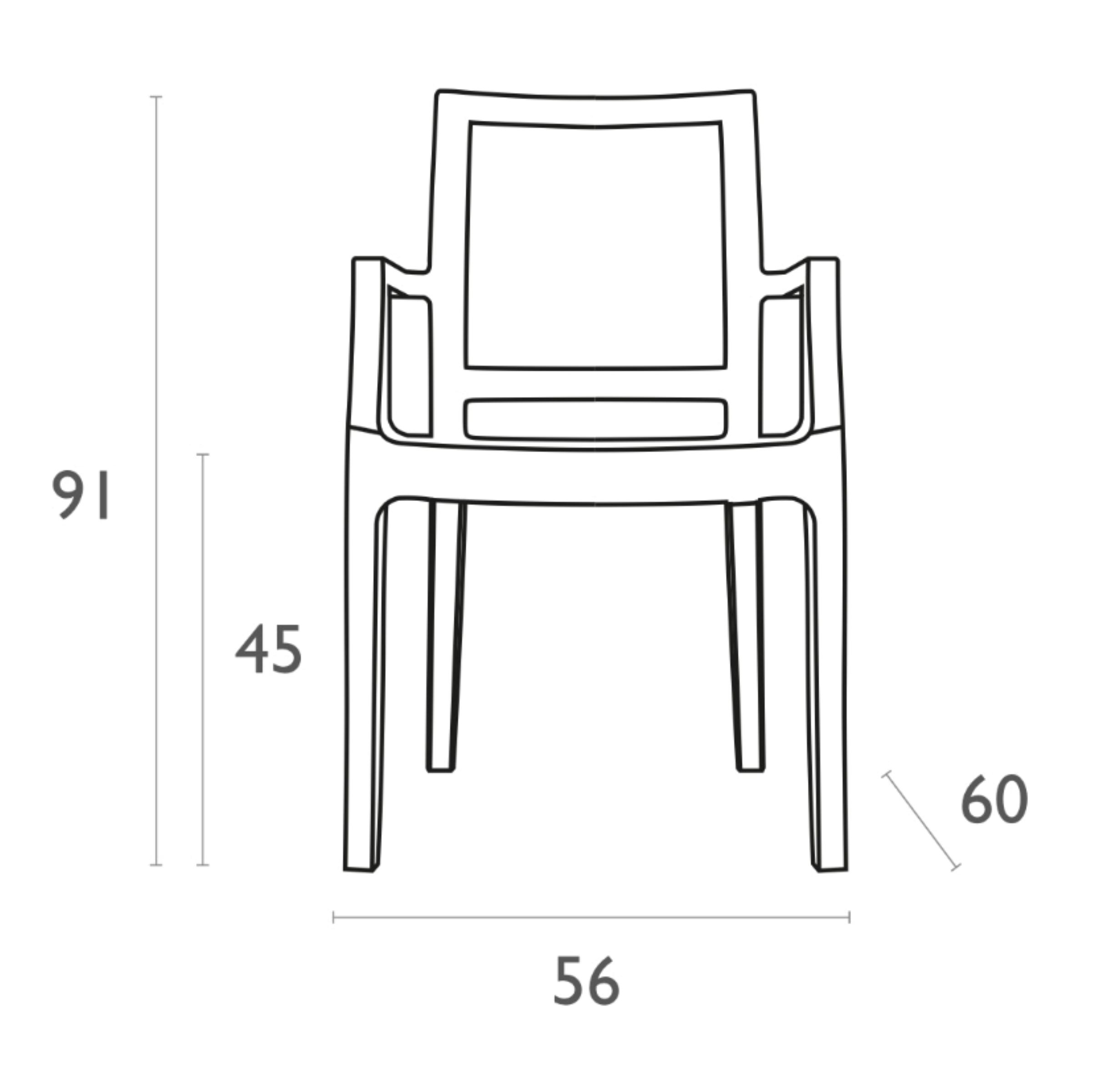 Şeffaf Arthur Sandalye