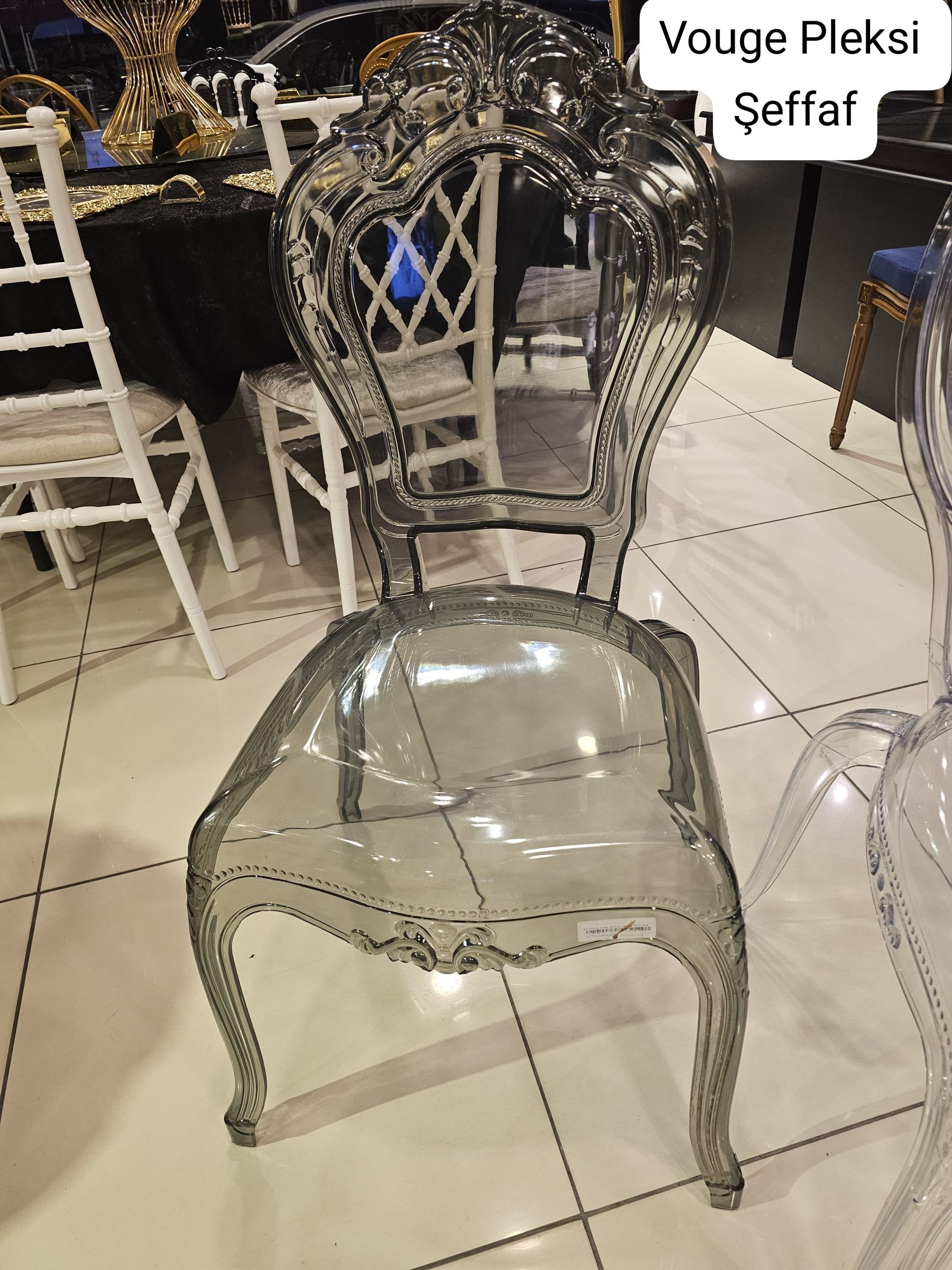 Füme Vouge Sandalye