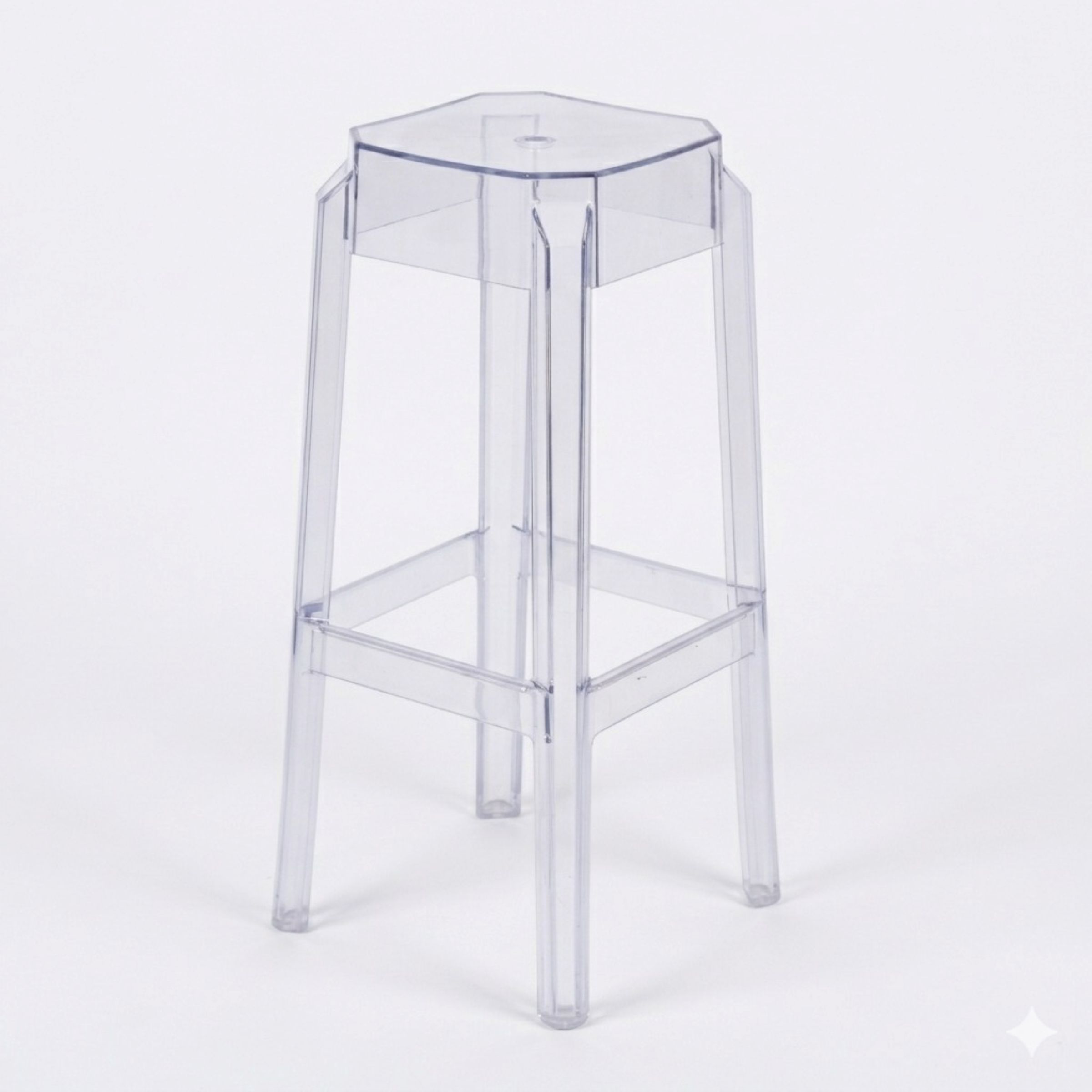 Şeffaf Fox Bar Taburesi