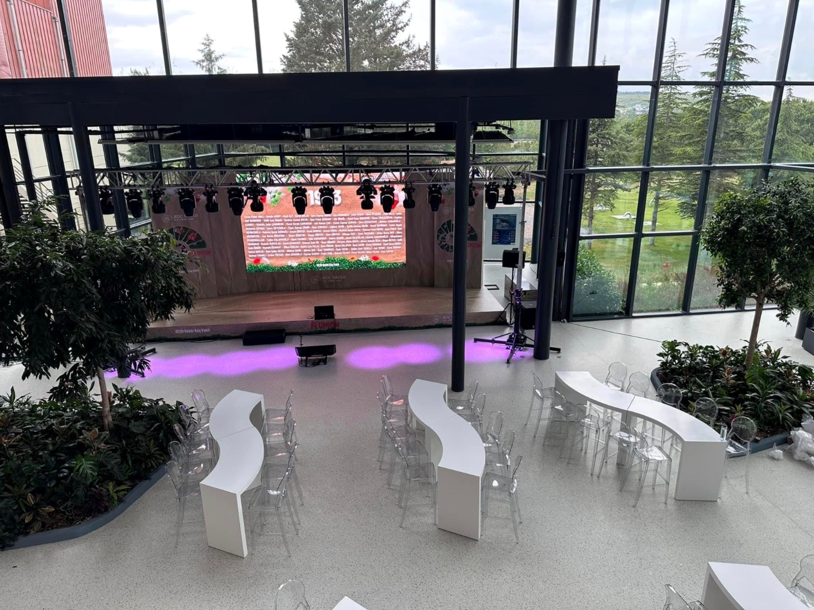 Albero Bar Masası - Beyaz