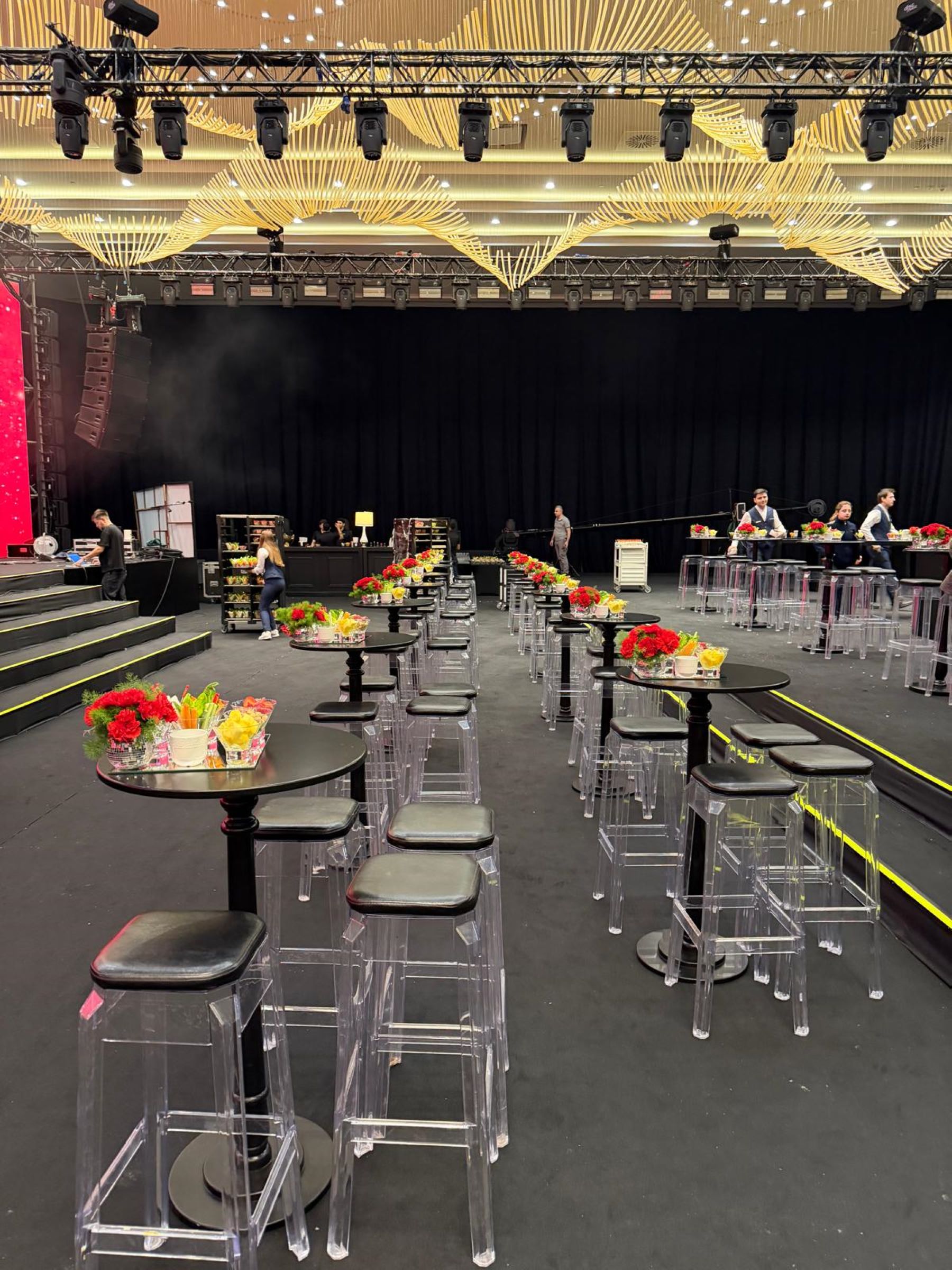 Şeffaf Fox Bar Taburesi