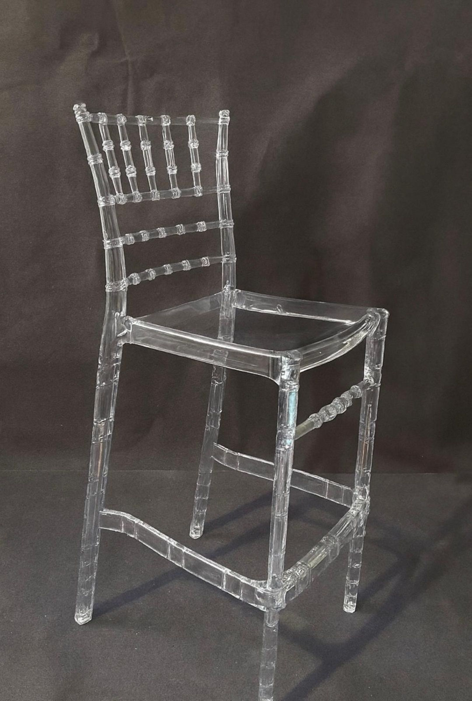 Şeffaf Prince Bar Taburesi