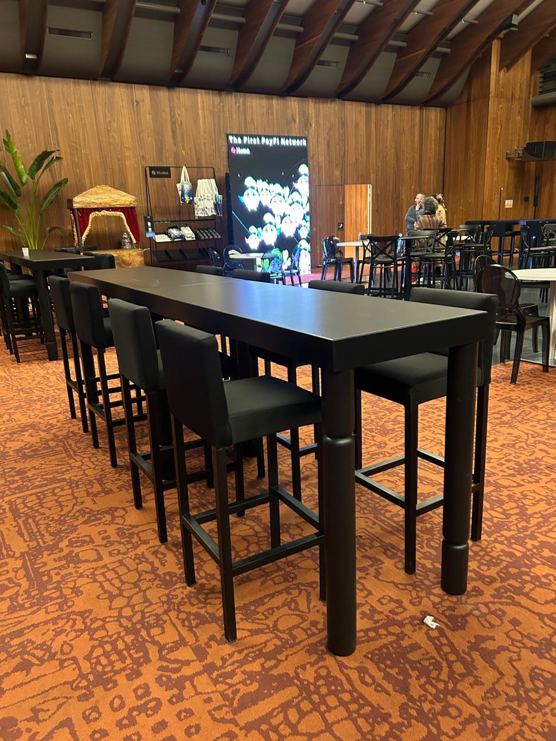 Royal Bar Masası - Siyah