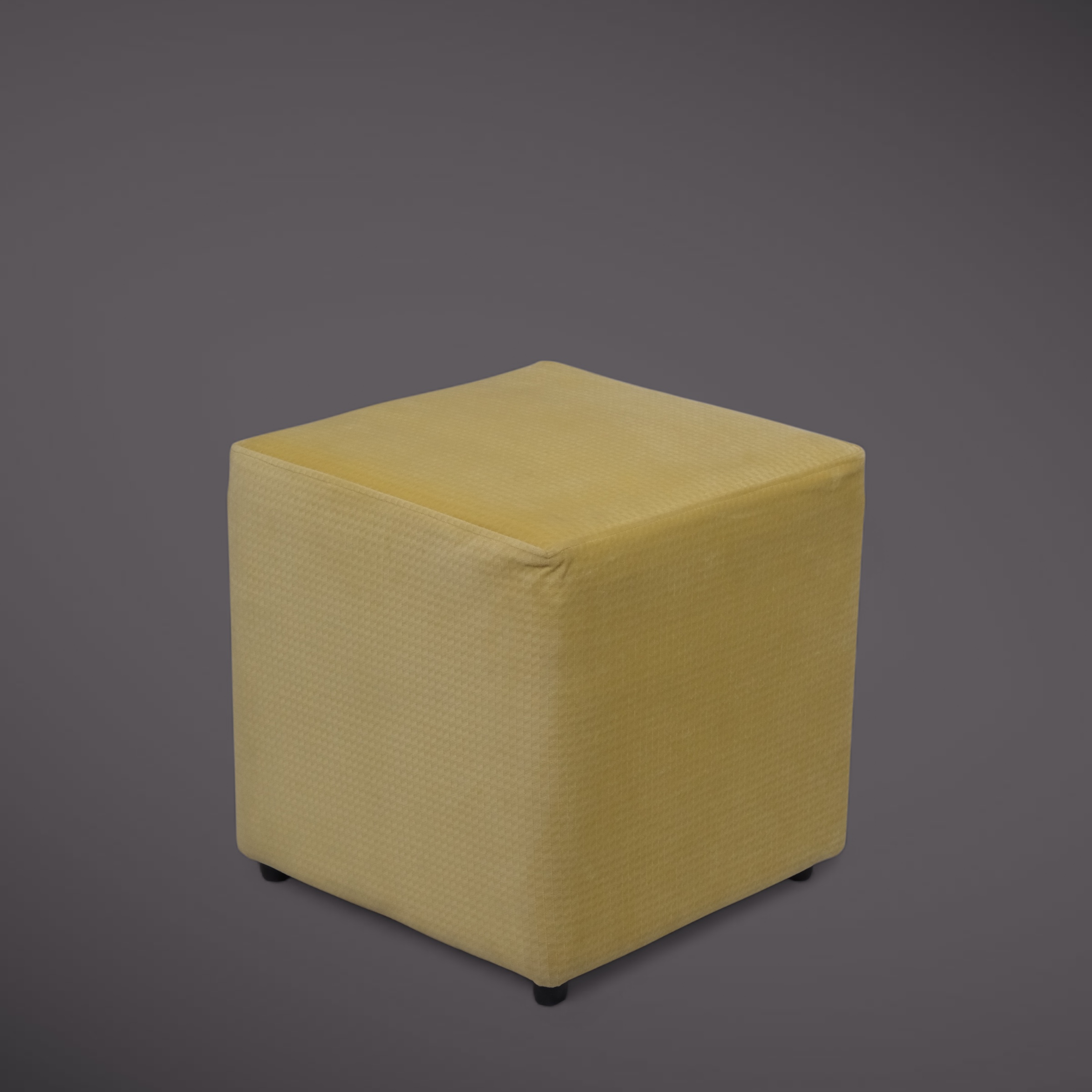Cube Puf - Sarı